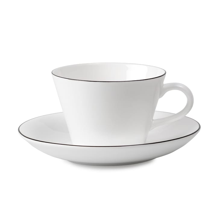 Natur koffieset kegel - Koffiekop + schotel - Gustavsbergs Porslinsfabrik