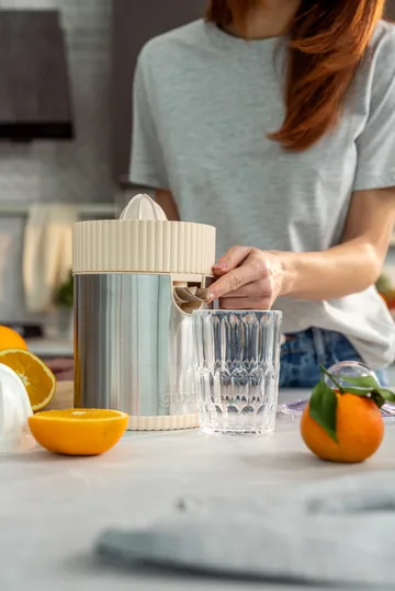 Sous chef elektrische citruspers - Cream - Guzzini