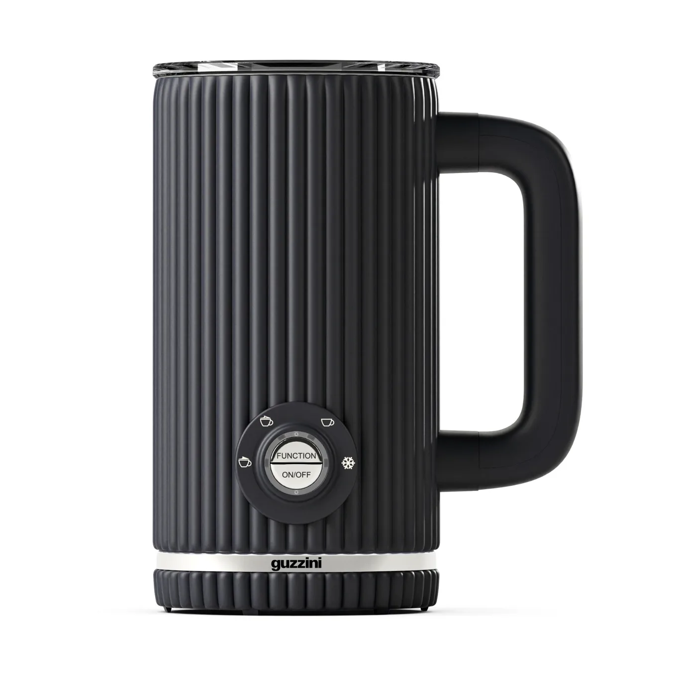 Sous chef elektrische melkopschuimer, Grey Guzzini