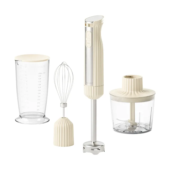 Sous chef staafmixer - Cream, 4 delar - Guzzini