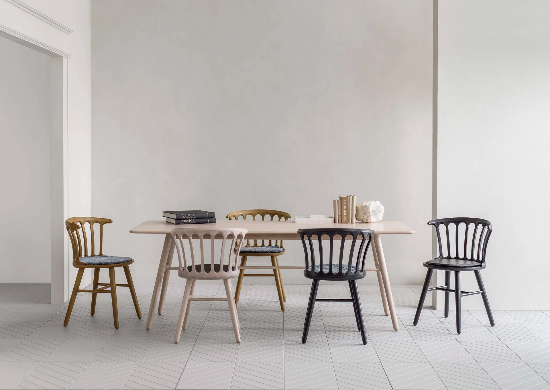 San Marco stoel, Geolied eikenhout Hans K