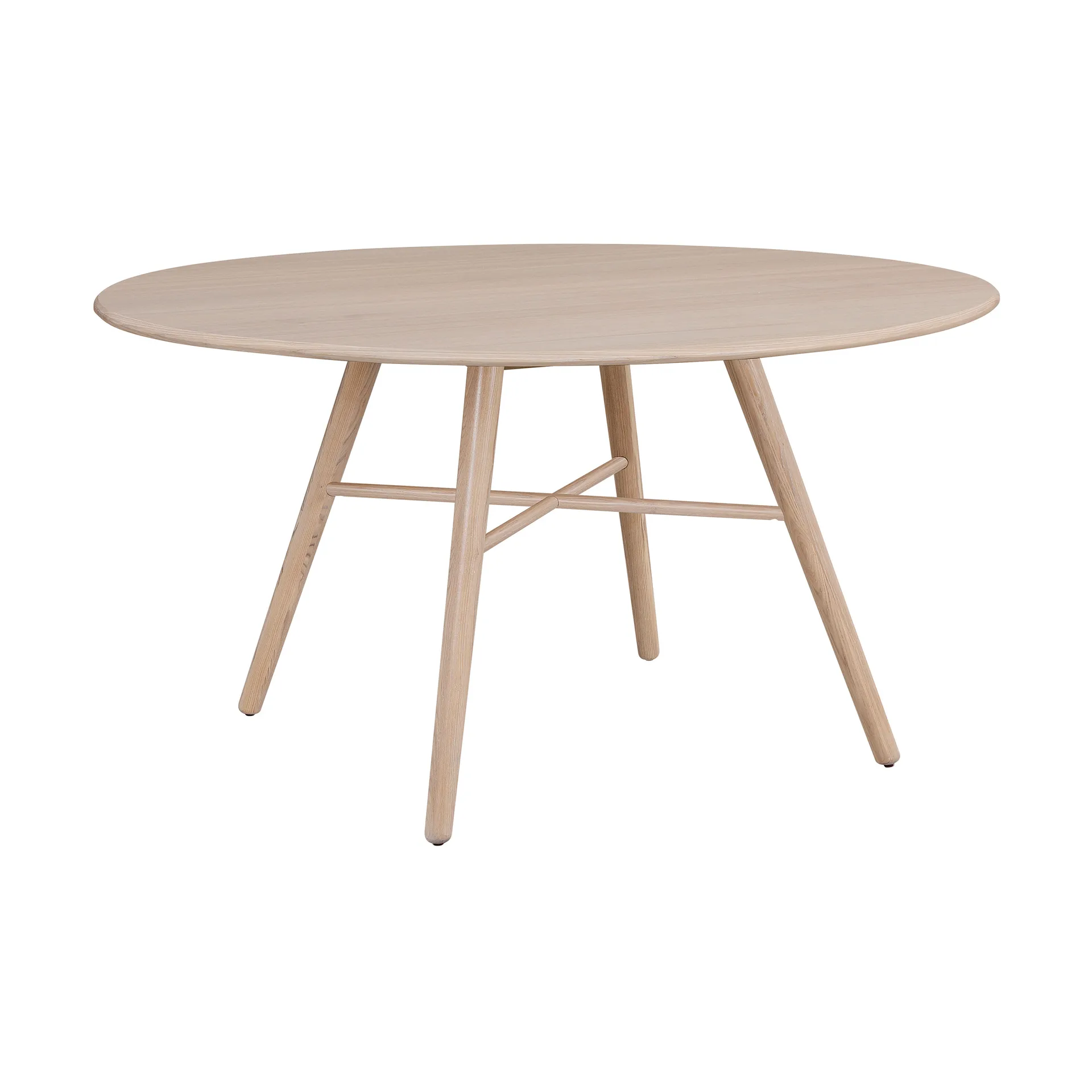 San Marco tafel Ø140 cm, Essenhout blonde beits Hans K