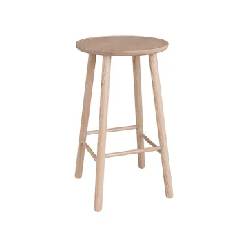 ZigZag barkruk 63 cm - essenhout, blond - Hans K