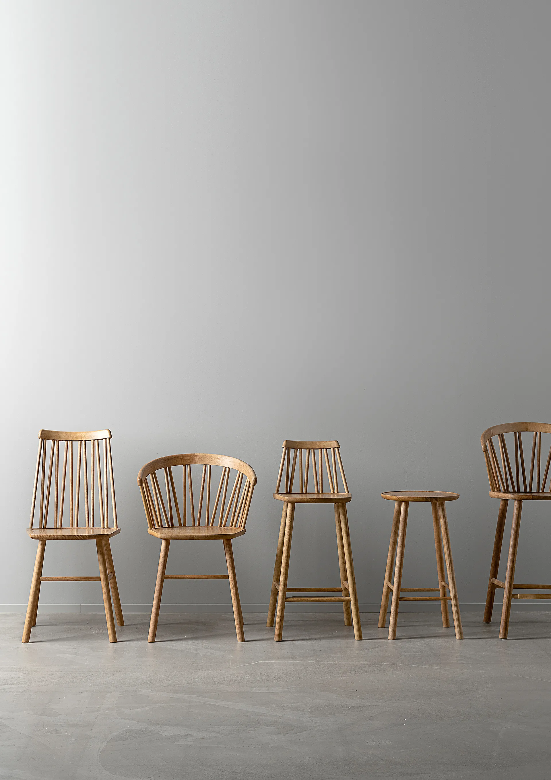 ZigZag juniorstoel, Geolied eikenhout Hans K