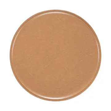 ZigZag kussen kruk/barkruk - Bonded leer camel - Hans K
