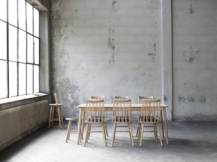 ZigZag kussen stoel, Bonded leer zwart Hans K