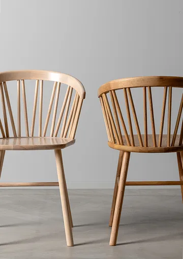 ZigZag loungestoel - Essenhout blonde beits - Hans K