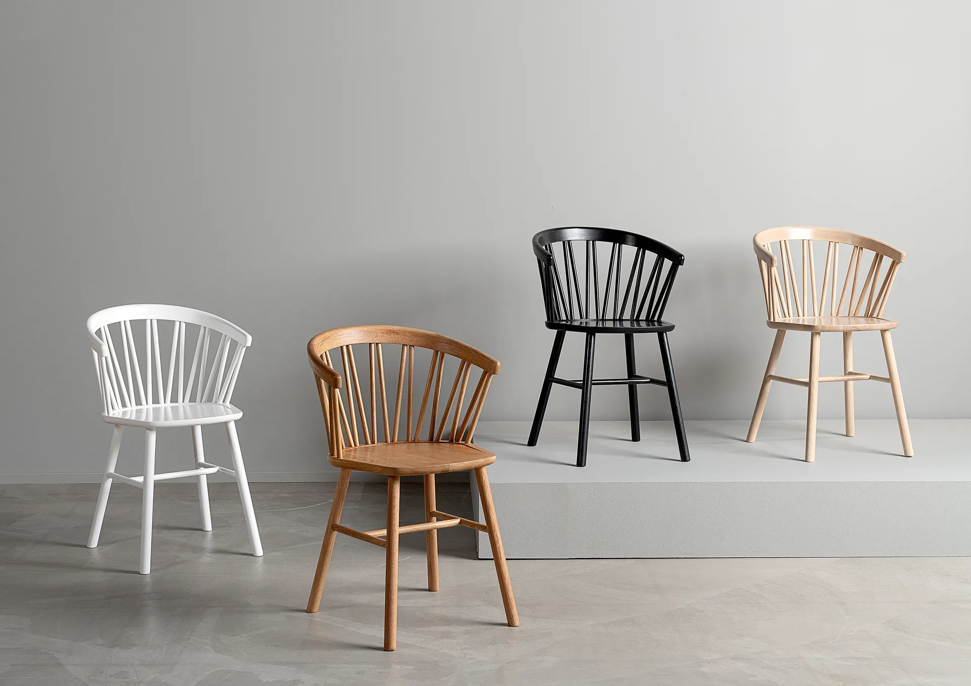 ZigZag loungestoel, Geolied eikenhout Hans K