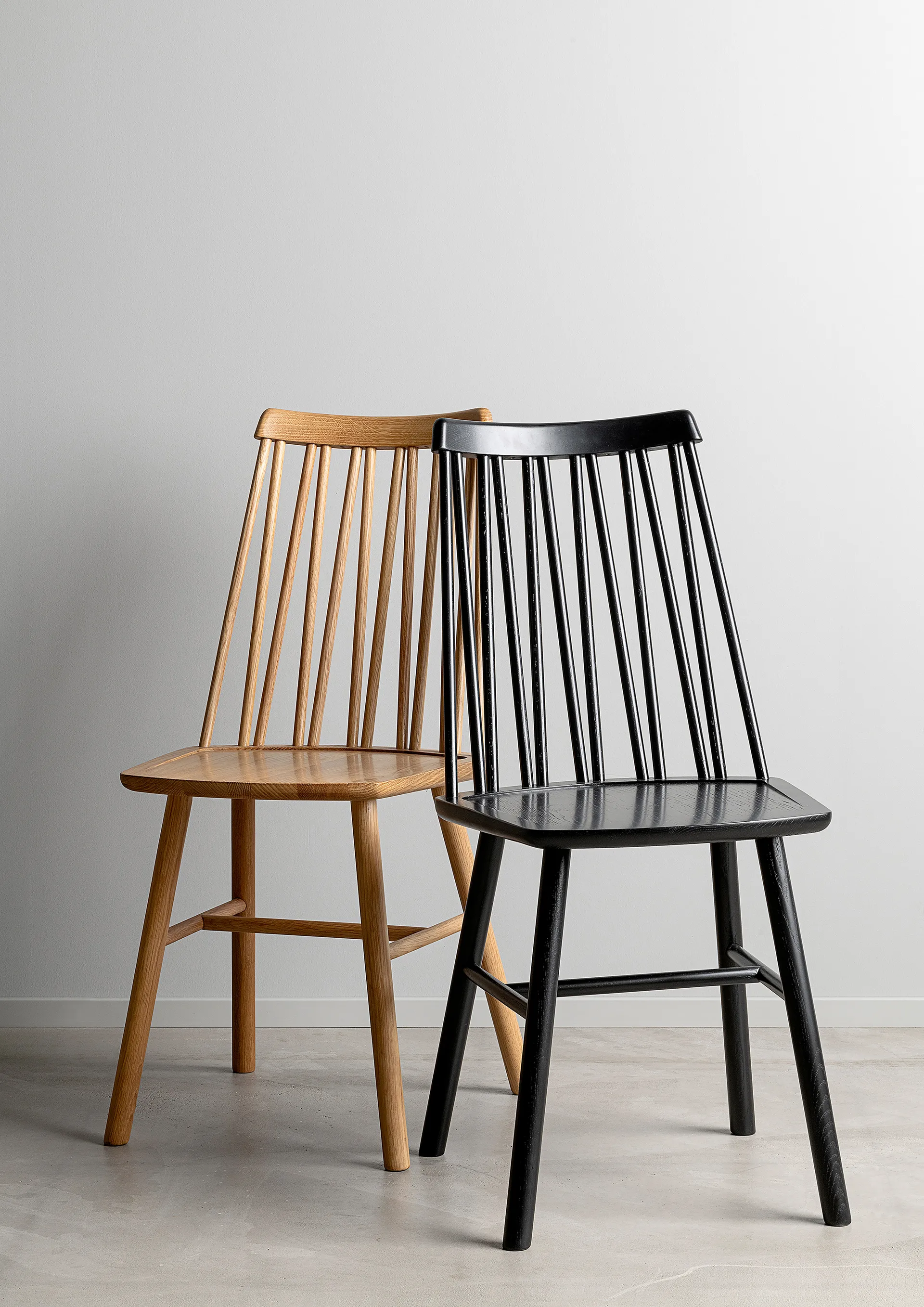 ZigZag stoel, Onbehandeld eikenhout Hans K