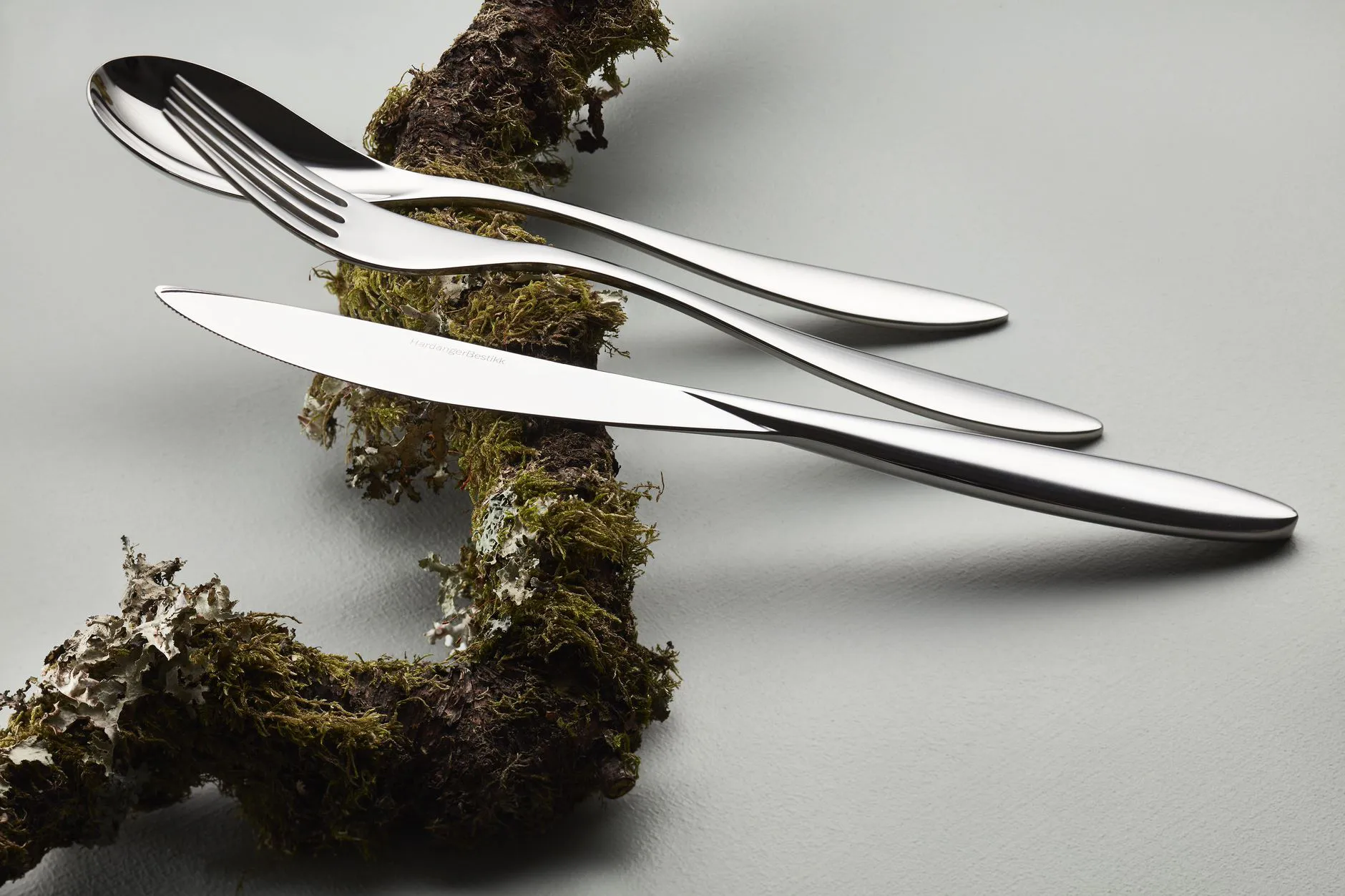 Carina serveerset 5-delig, Roestvrij staal Hardanger Bestikk