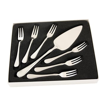 Carina taartset 7-delig - roestvrij staal - Hardanger Bestikk