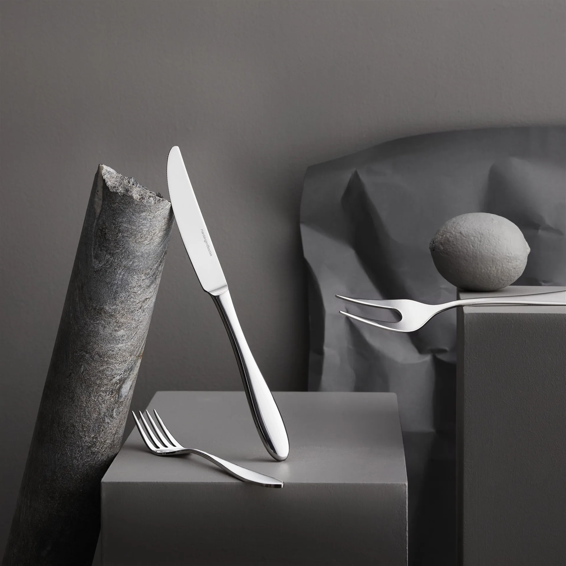 Fjord tafelmes, Roestvrij staal Hardanger Bestikk