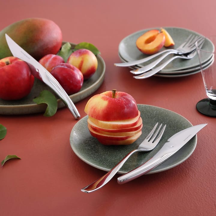 Hardanger fruitset bestek 12-delig, Roestvrij staal Hardanger Bestikk