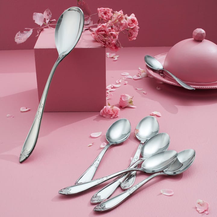 Nina dessertset 7-delig, Roestvrij staal Hardanger Bestikk
