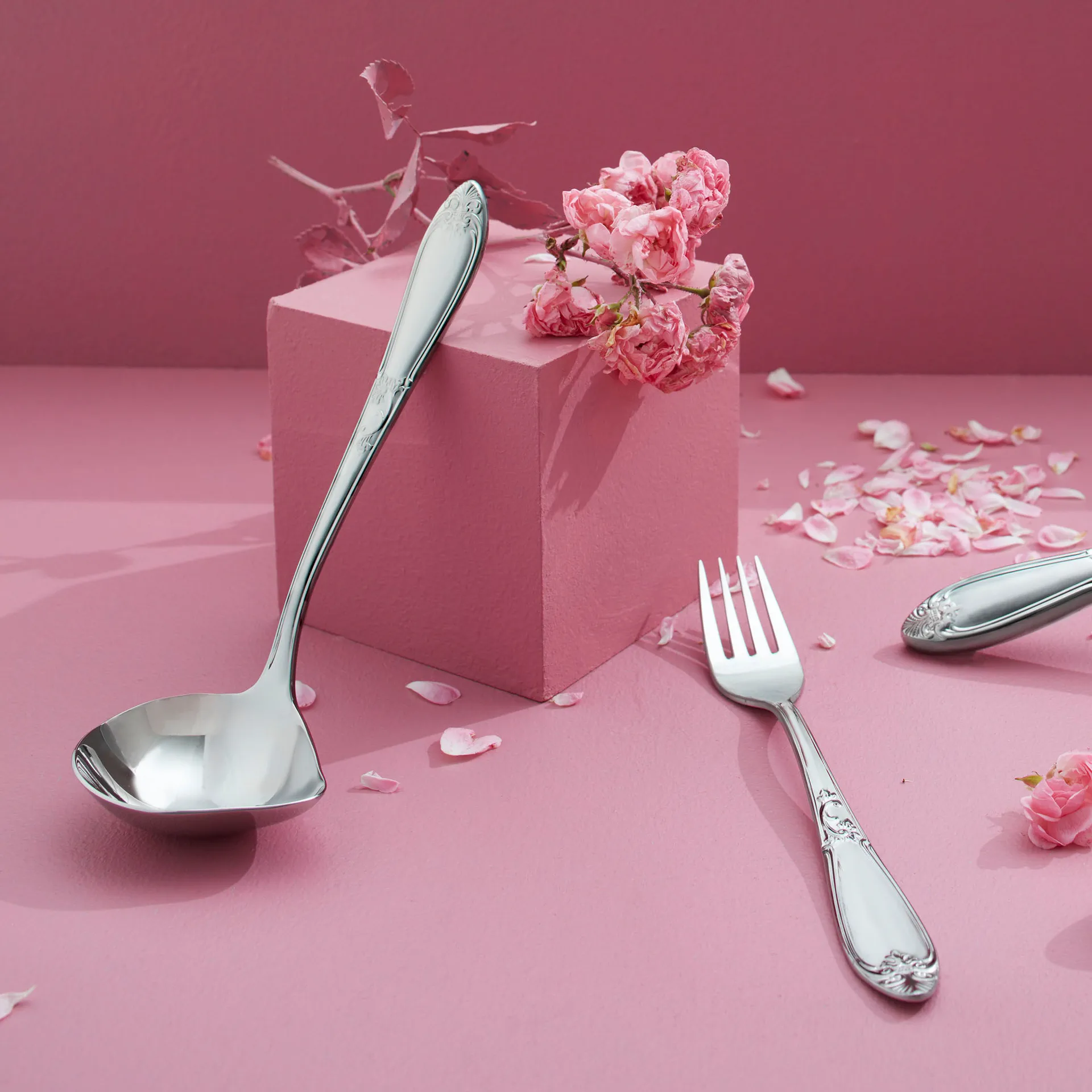 Nina sauslepel, roestvrij staal Hardanger Bestikk