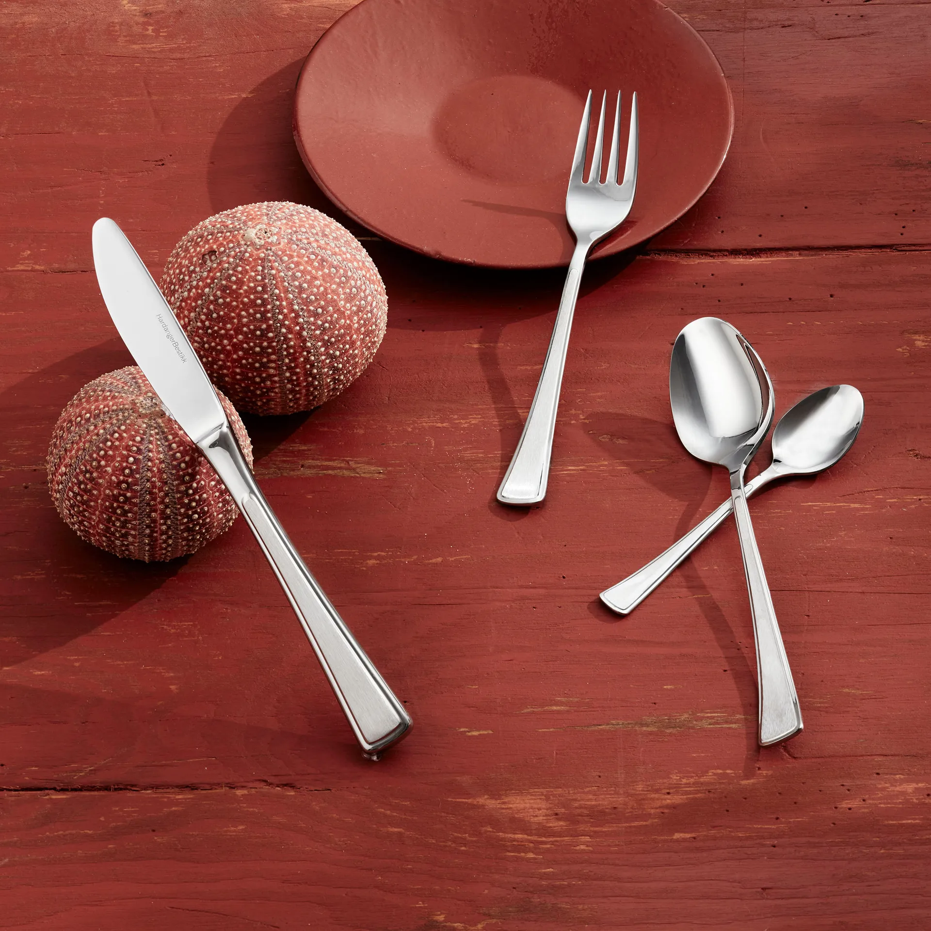 Ramona dessertlepels 4-pack, roestvrij staal Hardanger Bestikk