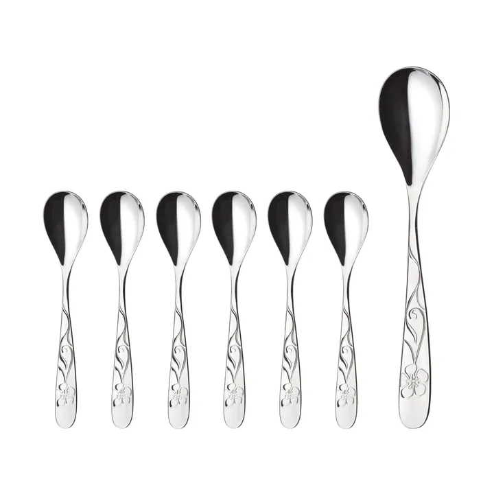 Sanna dessertset - 7 delig - Hardanger Bestikk