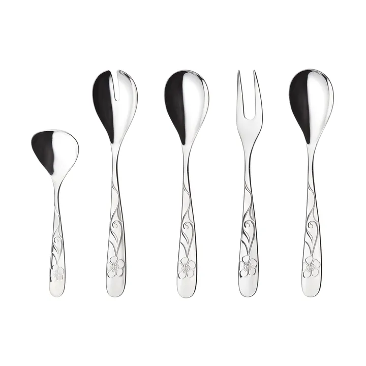 Sanna serveerset - 5-delig - Hardanger Bestikk