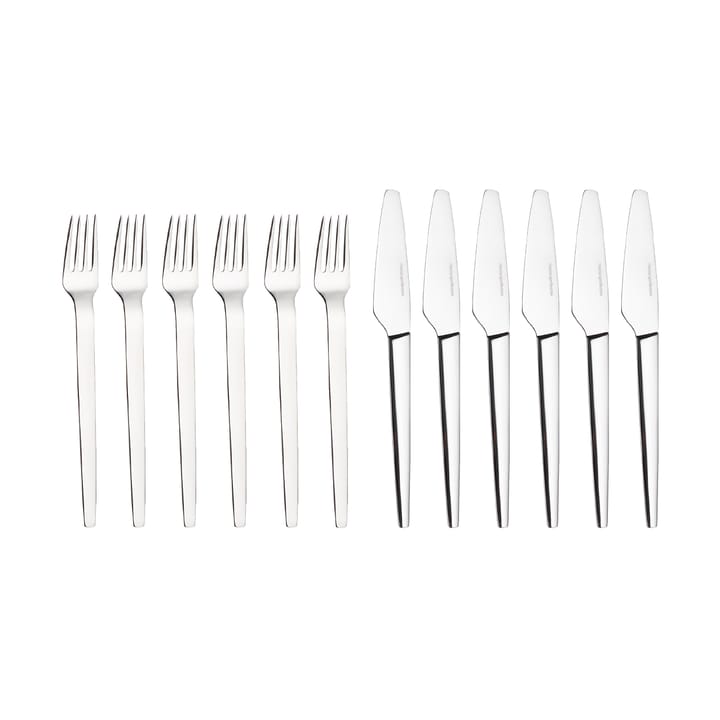 Tina bestek voor voorgerecht 12-delig - Roestvrij staal - Hardanger Bestikk