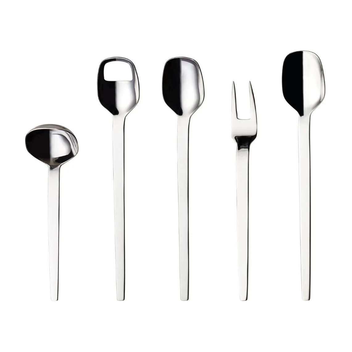 Tina serveerset 5-delig, Roestvrij staal Hardanger Bestikk