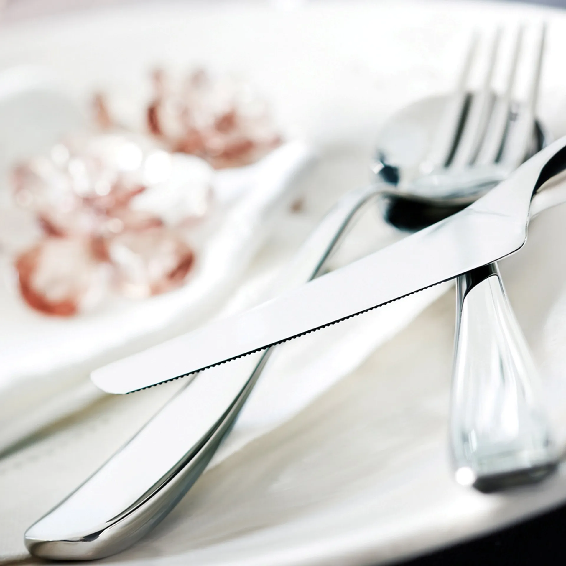 Tuva bestek 24-delig, roestvrijstaal Hardanger Bestikk