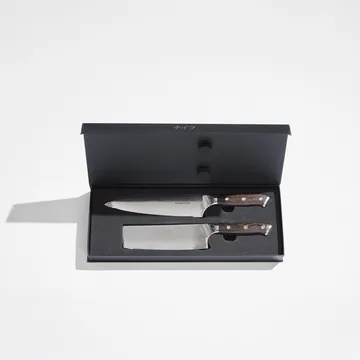 Damascus By Hâws koks- & groentemes set 2 delig - Wengé - Hâws