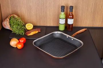 Hâws Santo grillpan hybrid coating 28 cm - Rose Gold - Hâws