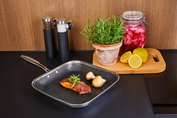 Hâws Santo grillpan hybrid coating 28 cm - Zilverkleurig - Hâws