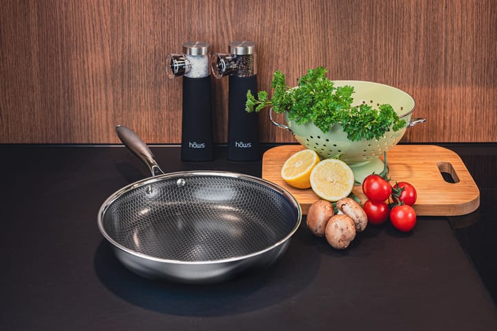 Hâws Santo hybride coating koekenpan 28 cm, Roestvrij staal Hâws