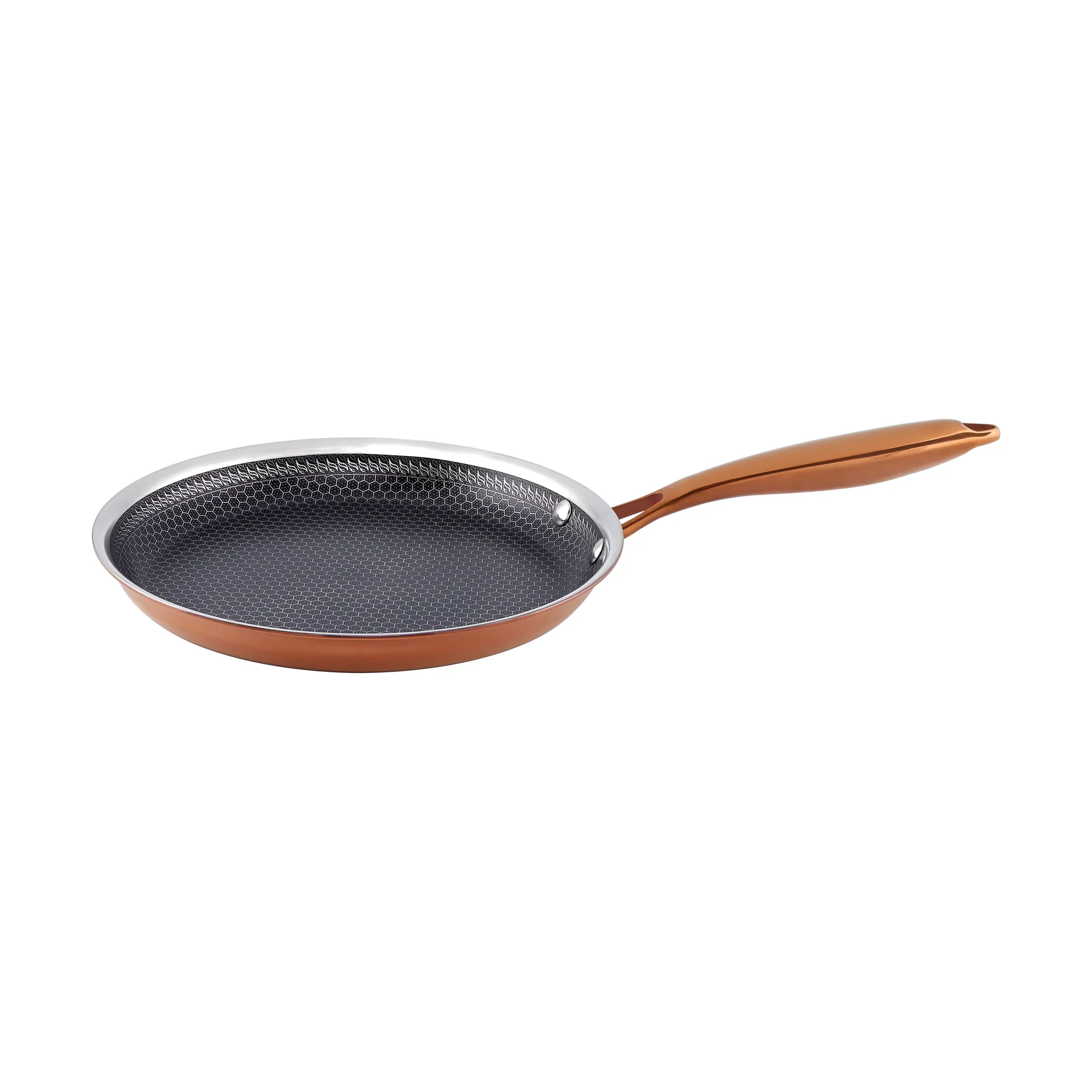 Hâws Santo pannenkoekenpan hybrid coating Ø24 cm, Rose Gold Hâws