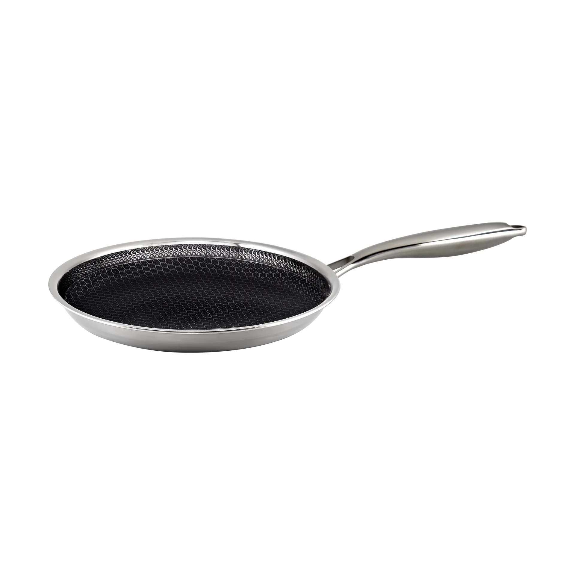 Hâws Santo pannenkoekenpan hybrid coating Ø24 cm, Zilverkleurig Hâws