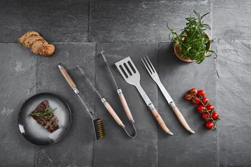 Laguiole By Hâws BBQ grillset 4-delig - Eiken - Hâws