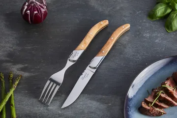 Laguiole By Hâws grillbestek 12-delig - Olijf - Hâws