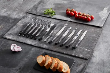 Laguiole By Hâws grillmes 6-pack - Black hout - Hâws