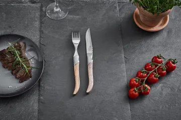 Laguiole By Hâws grillvork 6-pack - Eiken - Hâws