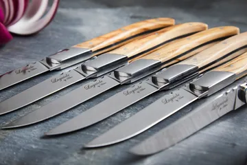 Laguiole By Hâws grillvork 6-pack - Olijf - Hâws