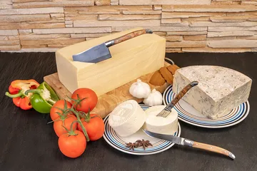 Laguiole By Hâws kaassetsmes 3-delig - Olijf - Hâws