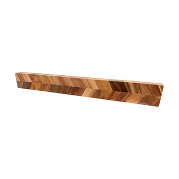 Laguiole by Hâws magnetische messenhouder 40x5x2 cm - Acacia hout Herringbone style - Hâws