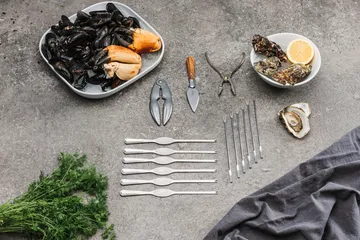 Laguiole by Hâws schaaldierenset 15-delig - Olijfhout-roestvrij staal - Hâws