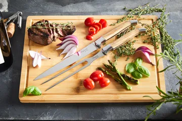 Laguiole By Hâws trancherset met snijplank 3-delig - Olijf - Hâws