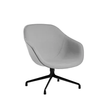 About a Lounge 81 fauteuil - Hallingdal 65 130 grey – zwart - HAY