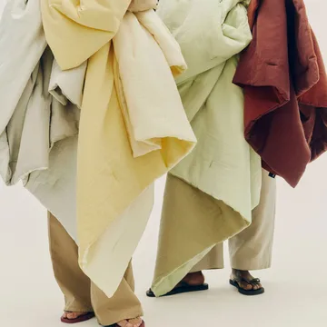 Air Quilt plaid - Iron red, 140x200 cm - HAY