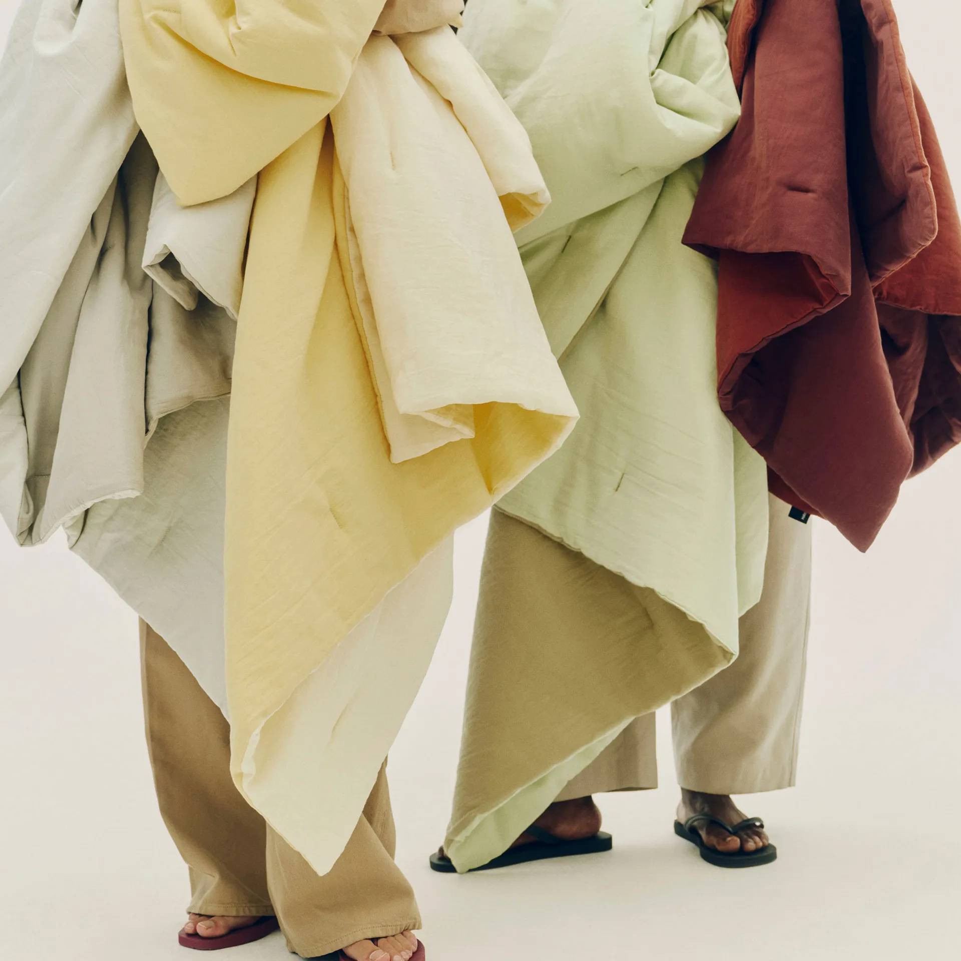 Air Quilt plaid, Soft yellow, 140x200 cm HAY