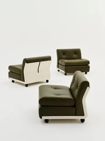 Amanta bankmodule - Crèmebeige-sense forest, 1-zits/fauteuil - HAY