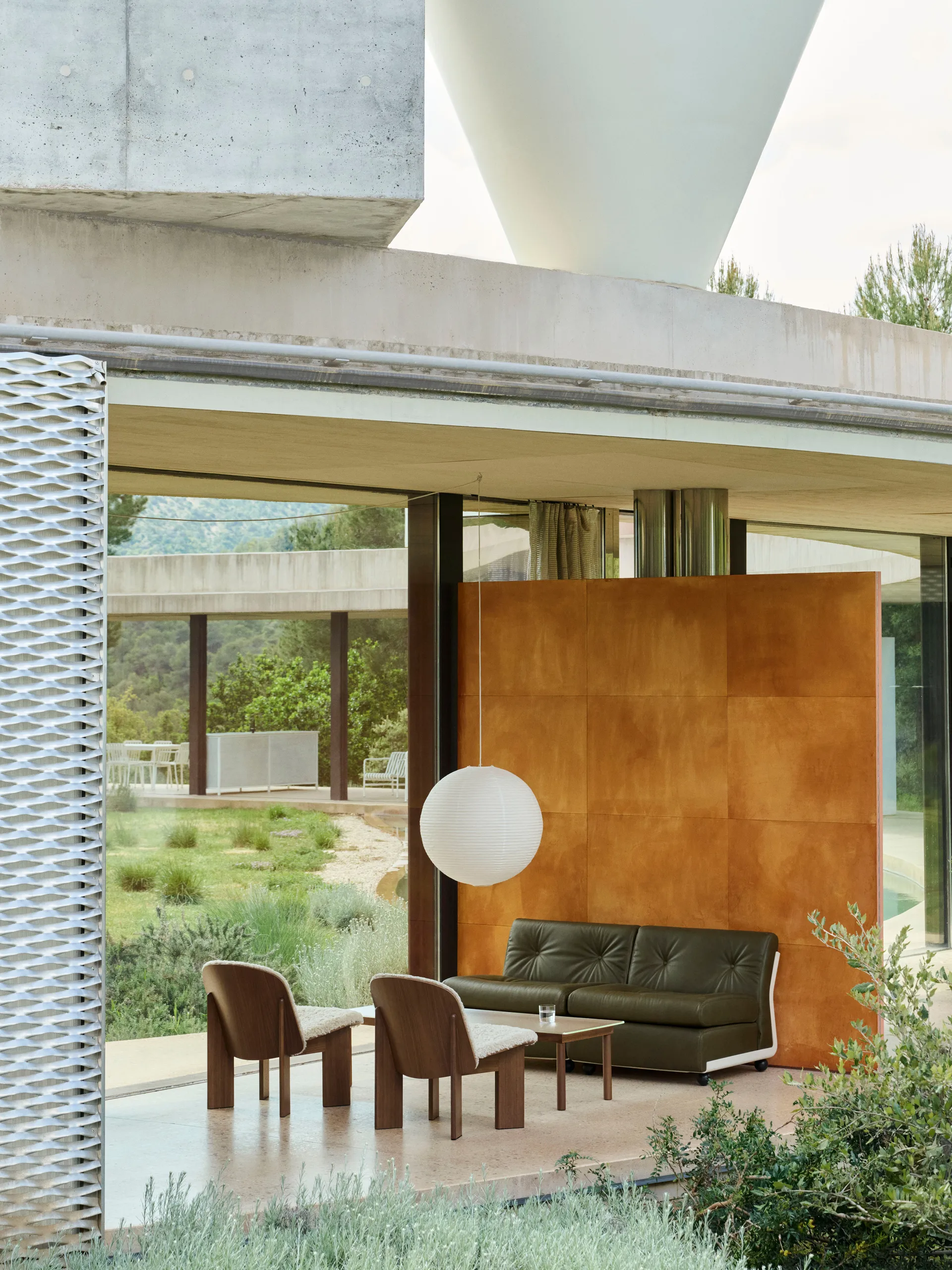 Amanta bankmodule, Crèmebeige-sense forest, 2-zits HAY