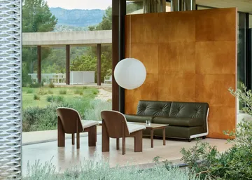 Amanta bankmodule - Crèmebeige-sense forest, 2-zits - HAY