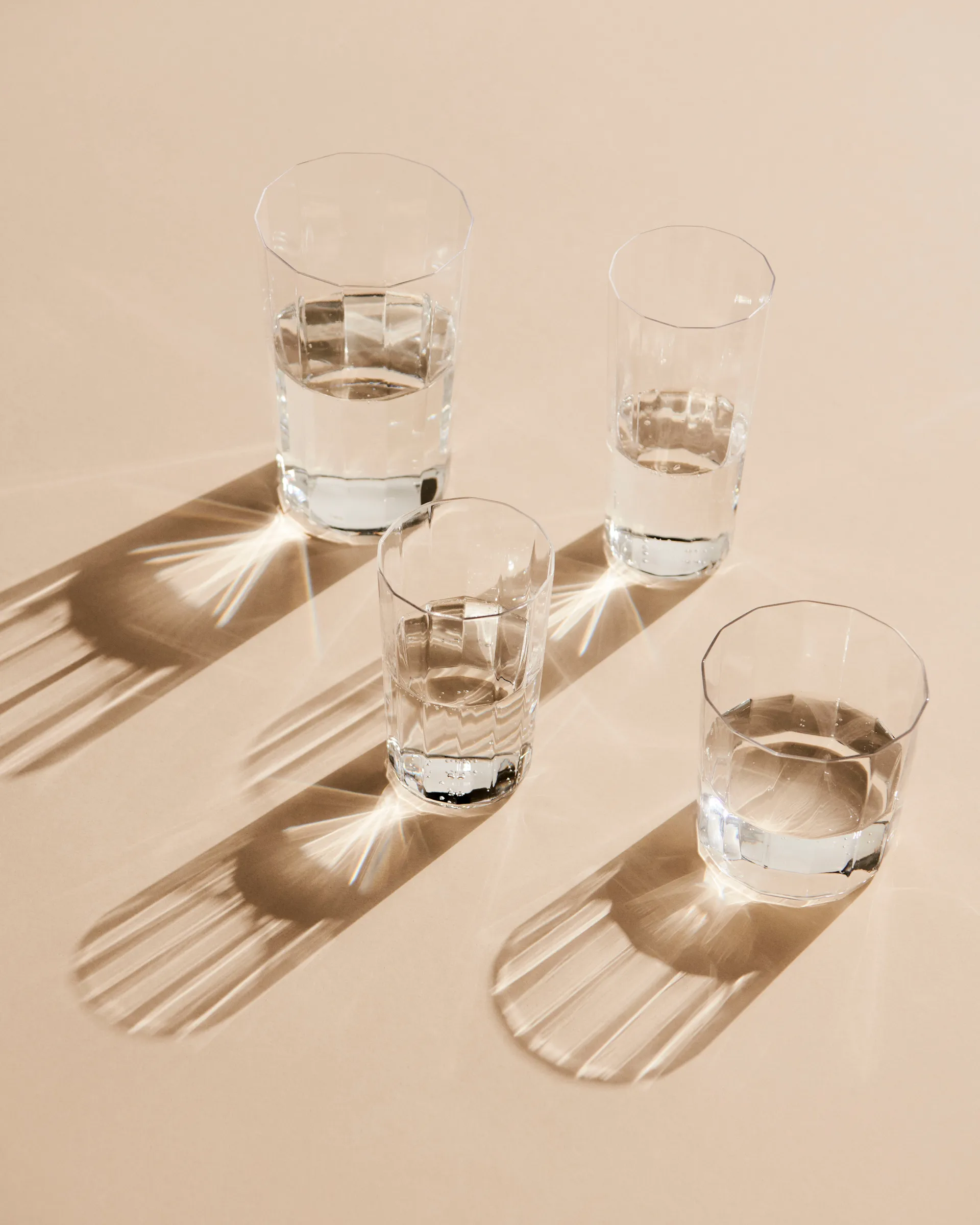 Angle drinkglas 4-pack, Medium 10 cm HAY