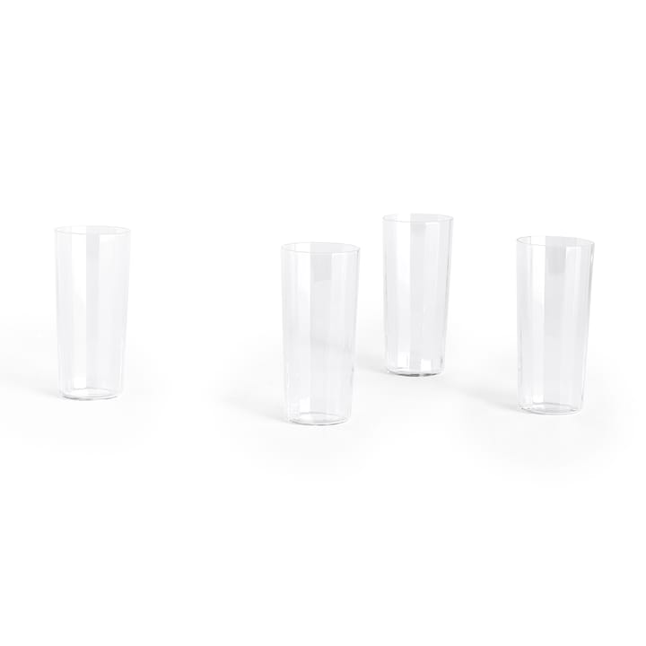 Angle drinkglas 4-pack - Tall 13 cm - HAY