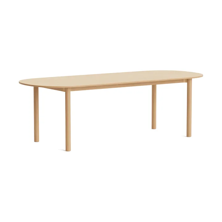 Annex Oblong eettafel - Gelakt eik, 240x95 cm - HAY