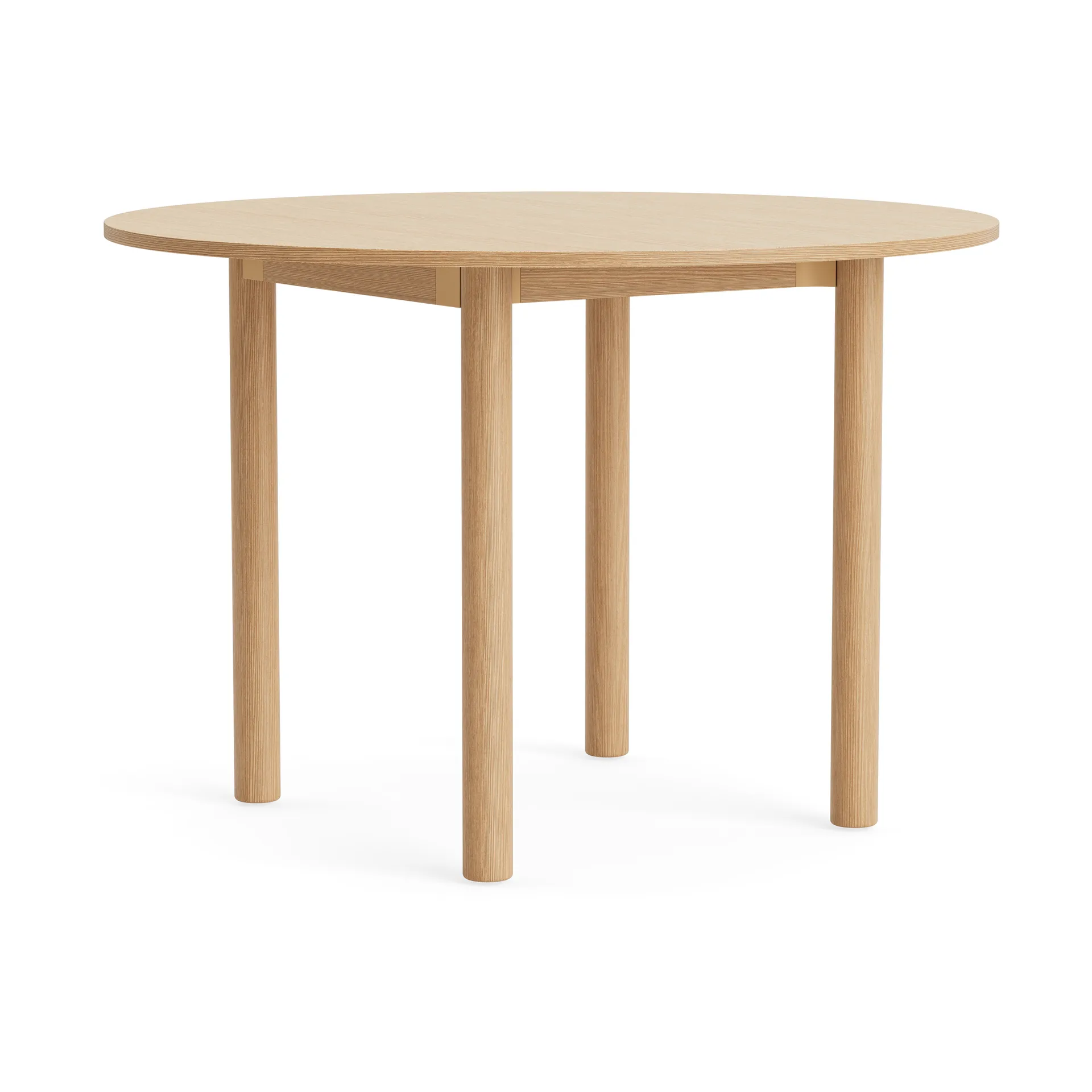Annex Round eettafel, Gelakt eik, Ø110 cm HAY